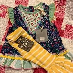 MATILDA JANE BABY OUTFIT SZ 6-12 m BNWT